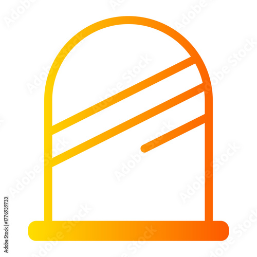 mirror gradient icon