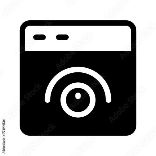Dimmer Icon Vector Symbol Design Illustration