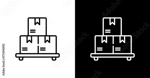 Product  White Icon Set Design