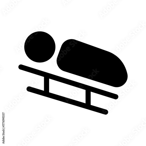 Airline Seat Flat Icon Vector Symbol Design Illustration