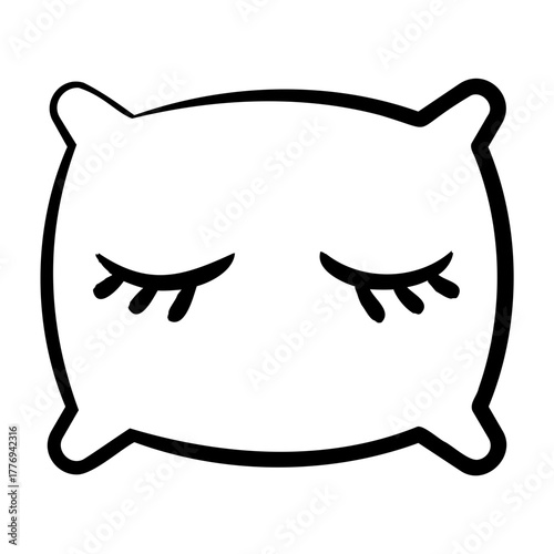 Beauty Sleep Icon - Handdrawn