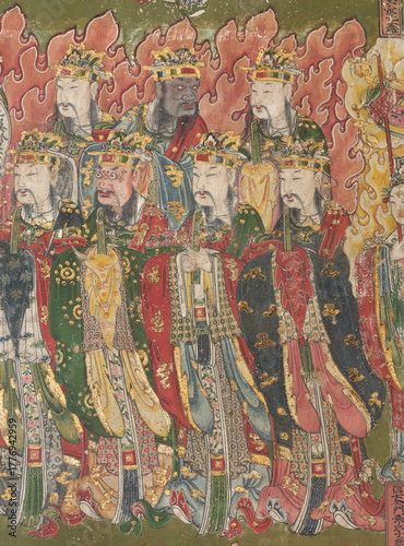 Yuan Dynasty murals of Yong'an Temple in Datong, Shanxi