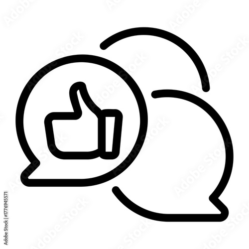 feedback line icon