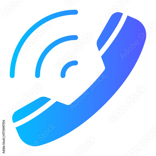 call gradient icon