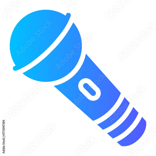 mic gradient icon