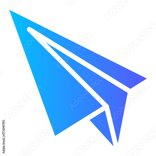 send message gradient icon