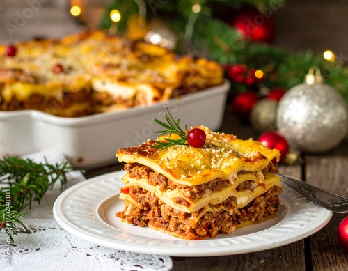 CHRISTMAS LASAGNA