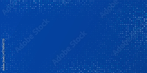 Dotted Art Blue Tech Finance Fintech Background Abstract Pixel Pattern. Abstract Business Tech Science Design
