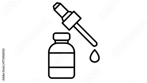bottle of medicine