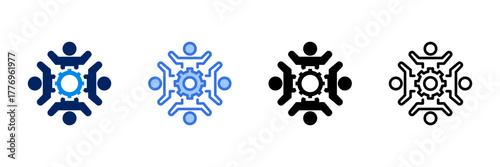 Together  Icon Set Different Style Collection 