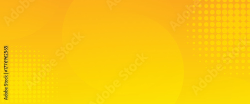 Abstract yellow background with yellow gradient empty space is used for background, studio yellow background. Suitable for sales templates and banners.