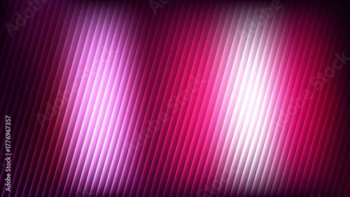 Pink light beam abstract with glowing vertical lines and smooth gradient
