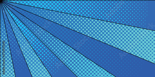 青　スクリーントーン　模様　背景