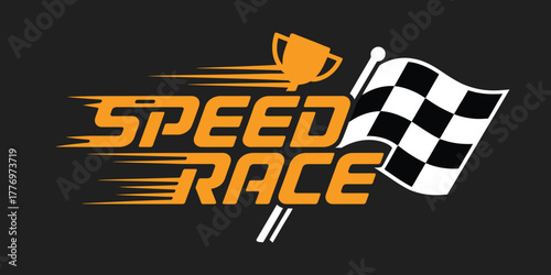 Motorsport racing stripe and checker decal collection with vintage patterns, bold typography, and championship-inspired designs perfect for car wraps, motocross bikes, and retro speed branding.