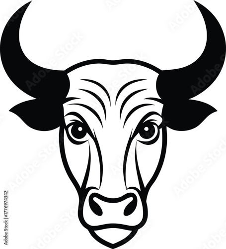bull-head-icon-silhouette-collection.eps