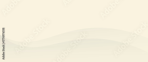 Abstract cream luxury background. Modern and elegant wavy. Banner background template for beauty products, sales, advertising, events, websites, and pages. eps10.