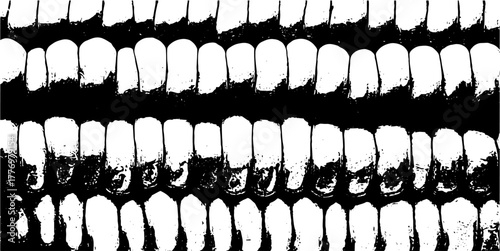 Corn texture vector. Seamless food background ideal for harvest, agriculture, and snack product themes. Provides a detailed pattern of kernels on a cob for packaging or decorative design.