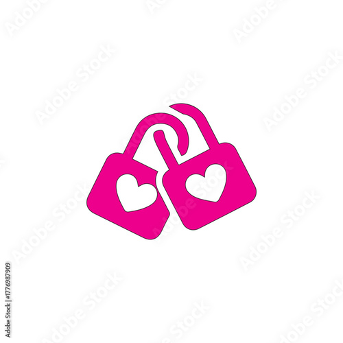 Heart Lock Icon