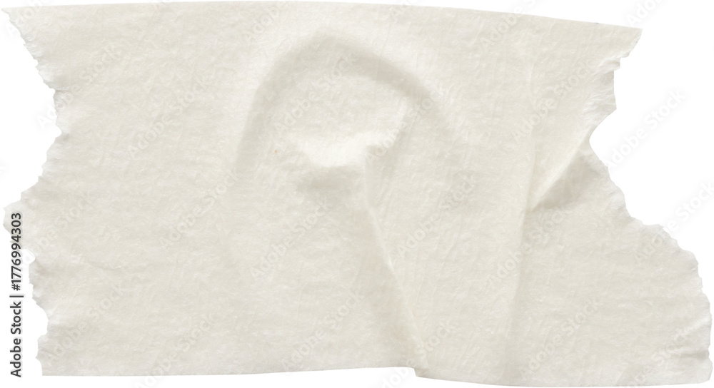 Obraz premium Adhesive paper tape isolated on white background