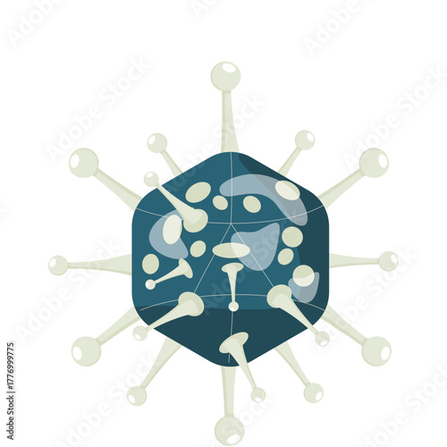 Adenovirus Illustration