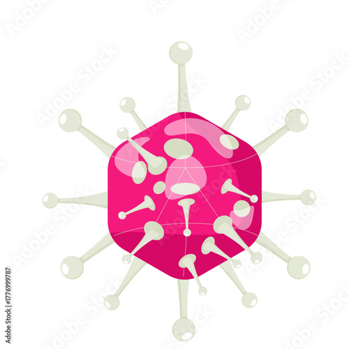 Adenovirus Illustration