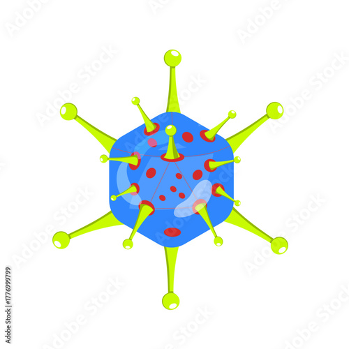 Adenovirus Illustration