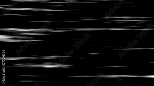 4K Seamless Anime Speed Lines Background Loop Fast Motion Manga Style Lines Black and White Comic Texture Effect Right to Left Speed Line Animation with Alpha