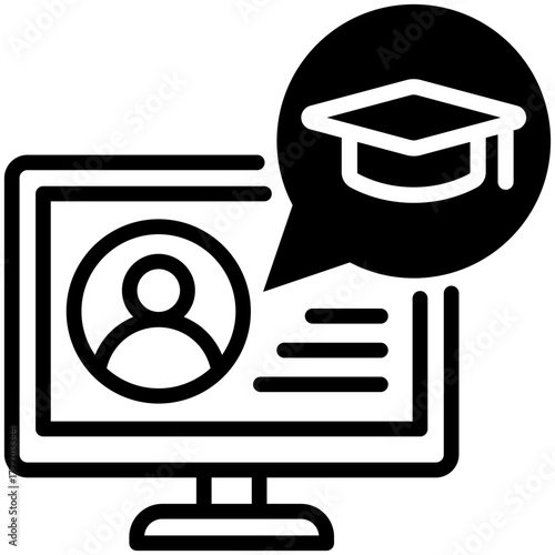 E Learning Icon