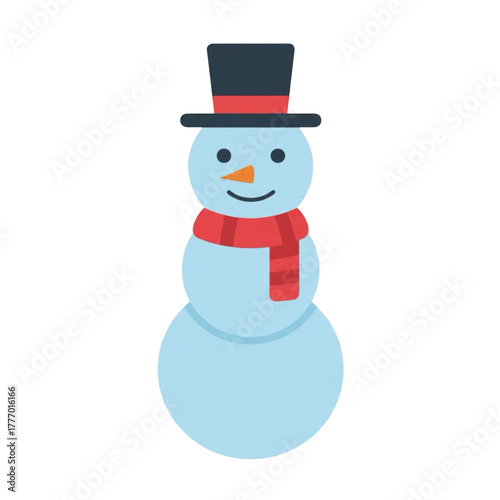 Snowman with hat