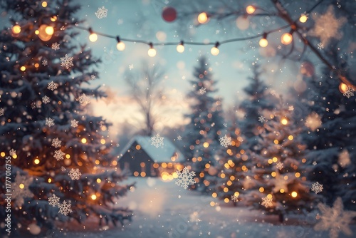 Christmas background. Christmas or winter background with snowflake