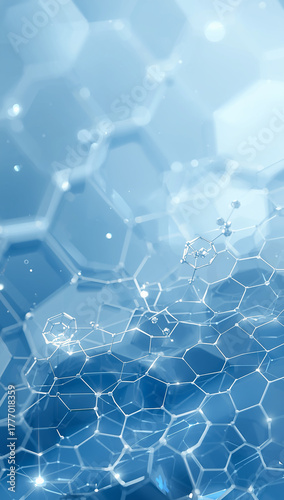 clean modern medical background abstract healthcare molecular pattern futuristic theme