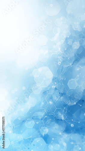 clean modern medical background abstract healthcare molecular pattern futuristic theme