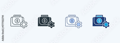 Portfolio Management Multiple Style Icon Collection