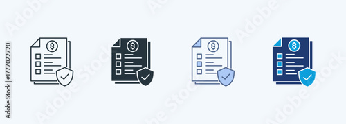 Monetary Policy Multiple Style Icon Collection