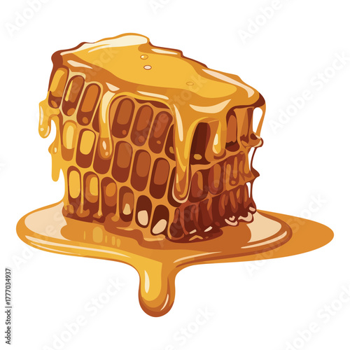 golden honey comb