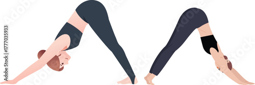 woman legs in black stockings