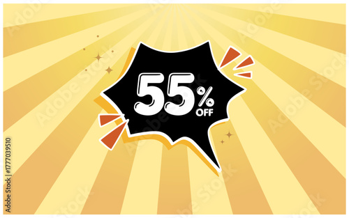 Vector Illustration for Discount Application