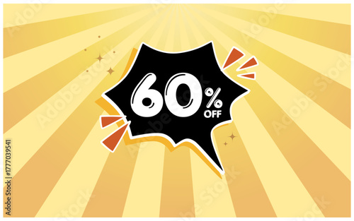 Vector Illustration for Discount Application