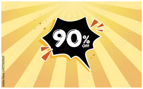 Vector Illustration for Discount Application