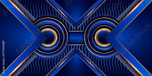 abstract geometric background design with copy space