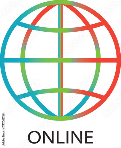 Online and Offline Internet Connection Icon set. network connection problem warning. Internet connection status icon set. Online and Offline Internet Connection Icon set. showing online, offline, 