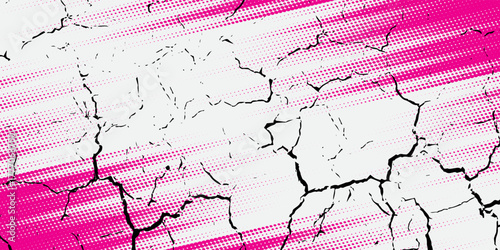 ping and white brush wrap car sticker pattern abstract banner sporty lines red and white color combination grunge brush pattern racing motorsport design.