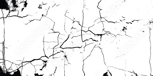 Abstract grunge concrete wall distressed texture background. Cracks in the concrete wall 