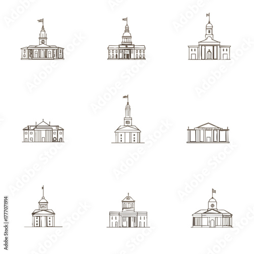 Building minimalist building image showcases purdue university halls with tall towers architecturally prominent.
