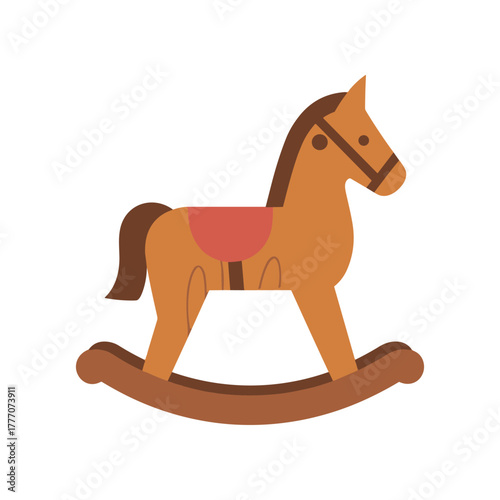 wooden horse toy