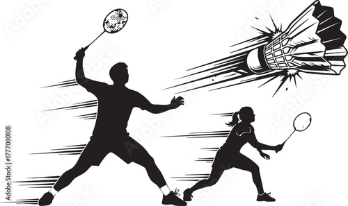 Illustration of silhouette of a warship, a symbol of naval power and maritime defense, ready for deployment