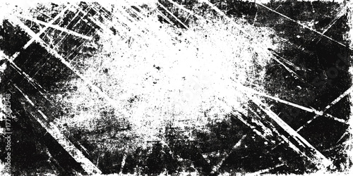 Vintage Dark grunge Print Smudges and Scratch Marks Backdrop Ideal for Retro and Hipster Design.