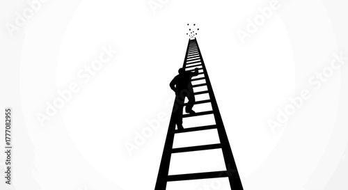 Climbing the Ladder Achieving Goals and Reaching New Heights in a Challenging Journey