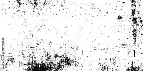 Vintage Dark grunge Print Smudges and Scratch Marks Backdrop Ideal for Retro and Hipster Design.