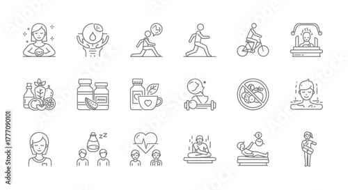 A seamless vector pattern of fun cartoon people icons and animal illustrations is a great design element for children's wallpaper